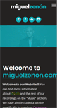 Mobile Screenshot of miguelzenon.com